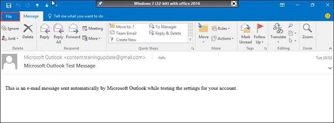 Analyse Outlook Message Header
