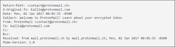 os proton email anonymous